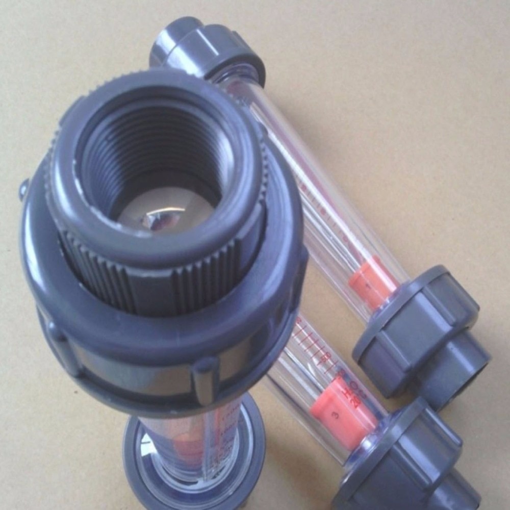LZS-25 (160-1600 l/h 긴 튜브) 고품질 파이프 플로트 액체 플라스틱 유량계 측정 유량계 lzs25